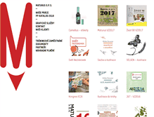 Tablet Screenshot of maturus.cz
